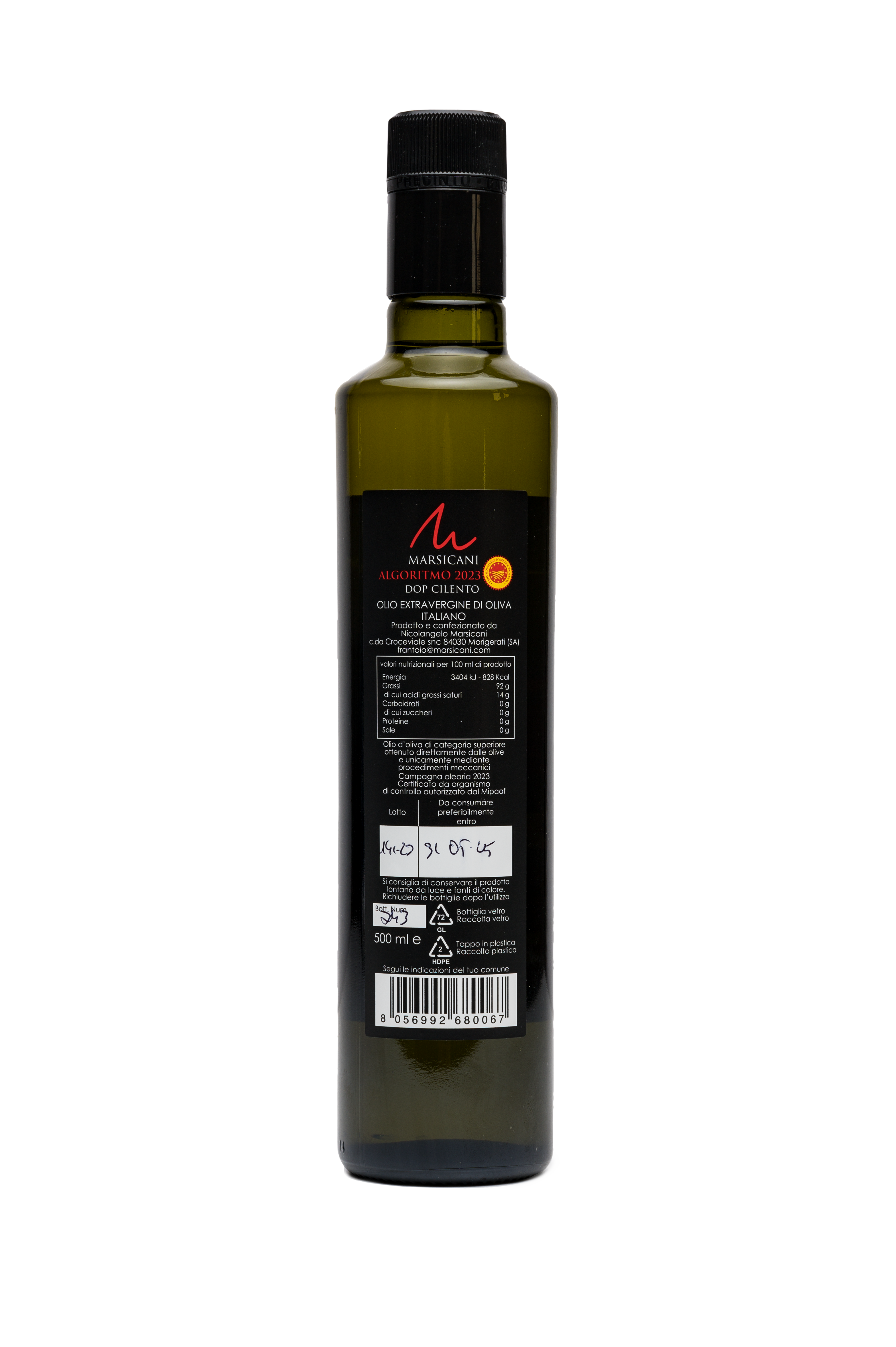 Algoritmo 23 DOP Cilento Olio Extravergine di Oliva